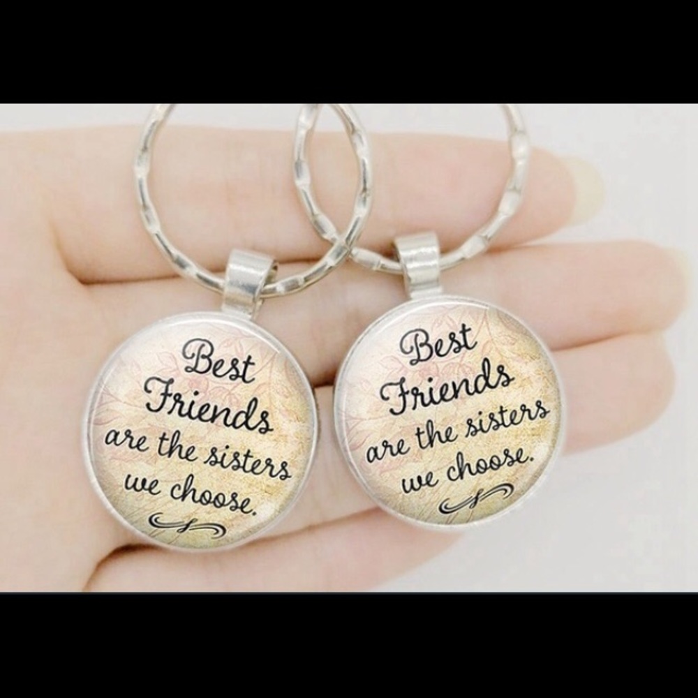 Best Friends Keychain